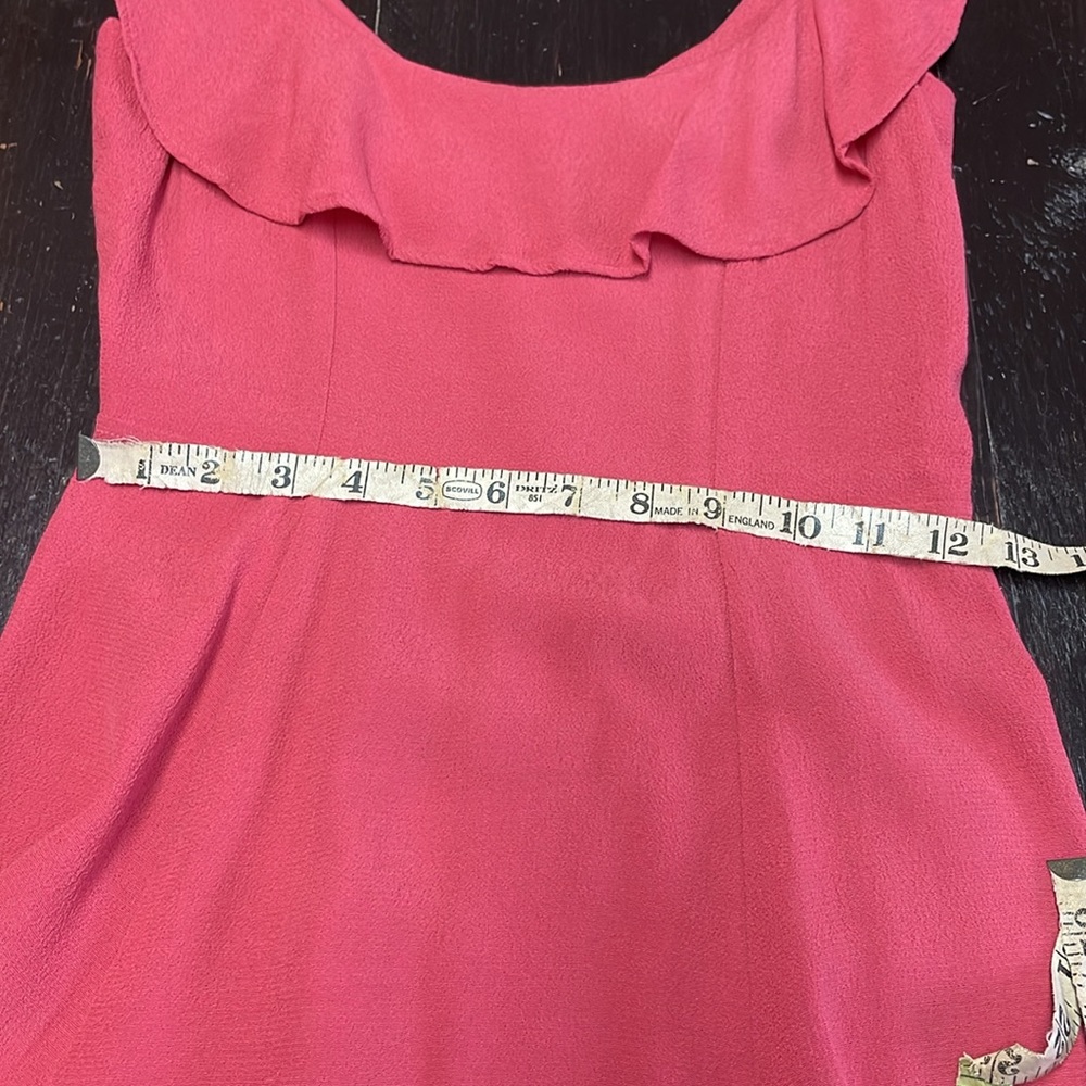 Reformation Ruffle Mini Dress Size 2. - Picture 7 of 10